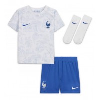 Francuska Olivier Giroud #9 Gostujuci Dres za djecu SP 2022 Kratak Rukav (+ Kratke hlače)